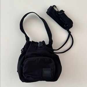 Vans Black Drawstring Shoulder Bag